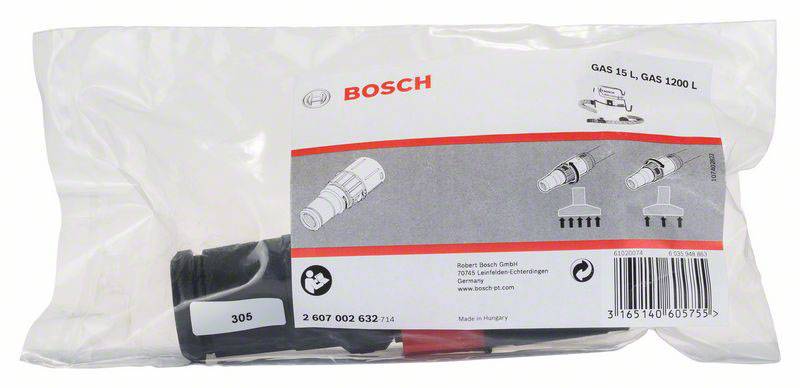 Bosch Accessories Adapter für interne Absaugung, für GAS 15L 2607002632 Durchmesser 35mm