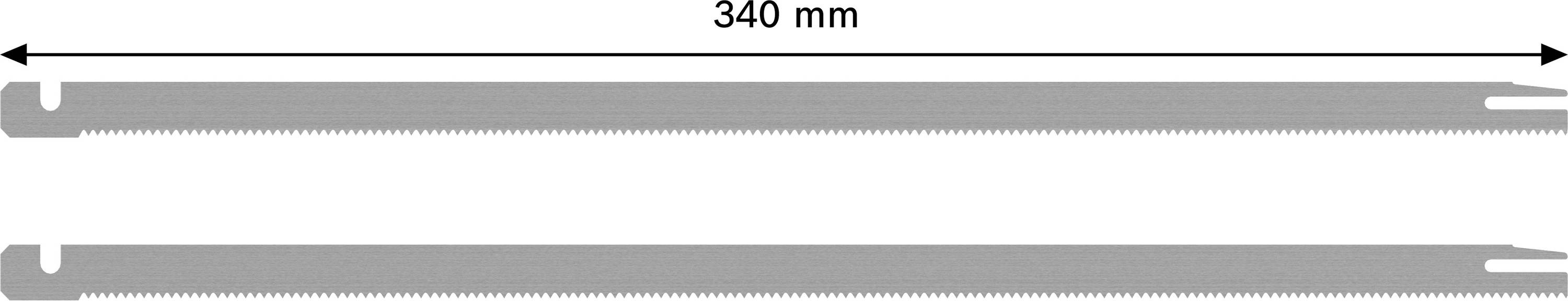 Bosch Accessories 2607018012 Sägeblatt-Set, 2-teilig, 300 mm, für GSG 300