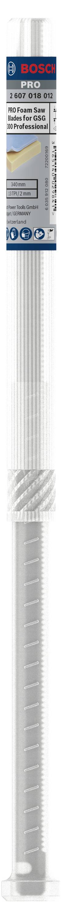 Bosch Accessories 2607018012 Sägeblatt-Set, 2-teilig, 300 mm, für GSG 300