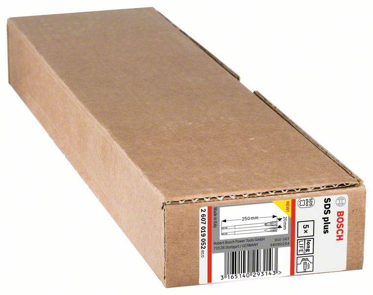 Bosch Accessories 2607019052 Flachmeißel Gesamtlänge 250mm SDS-Plus 5St.
