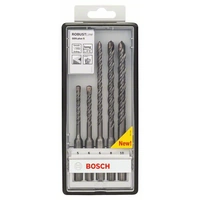 Bosch Accessories 2607019927 Hartmetall Hammerbohrer-Set 5teilig 5 mm, 6 mm, 6 mm, 8 mm, 10mm SDS-Plus 1 Set Bosch Accessories 2607019927 Hartmetall Hammerbohrer-Set 5teilig 5 mm, 6 mm, 6 mm, 8 mm, 10mm SDS-Plus 1 Set