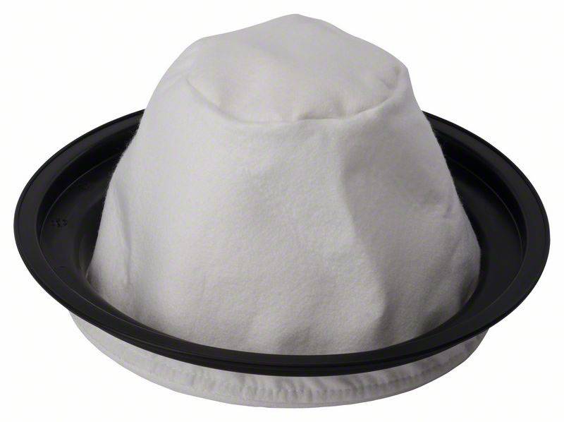 Bosch Accessories Textilfilter mit Kunststoffring, passend zu PAS 11-21, PAS 12-27, PAS 12-27 F 2607432013