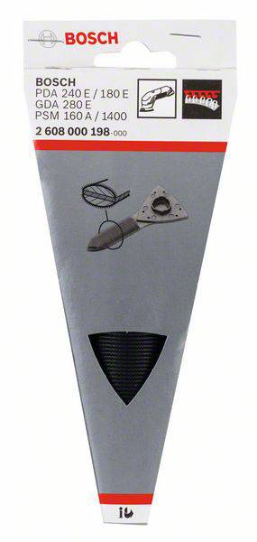 Schleifzunge, oval, für Bosch-Dreieckschleifer Bosch Accessories 2608000198