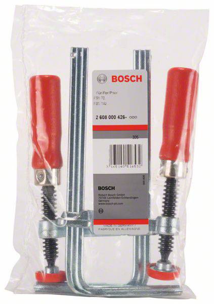 Bosch Accessories Schraubzwingenpaar für Handkreissägen, zu FSN 70, FSN 140 2608000426