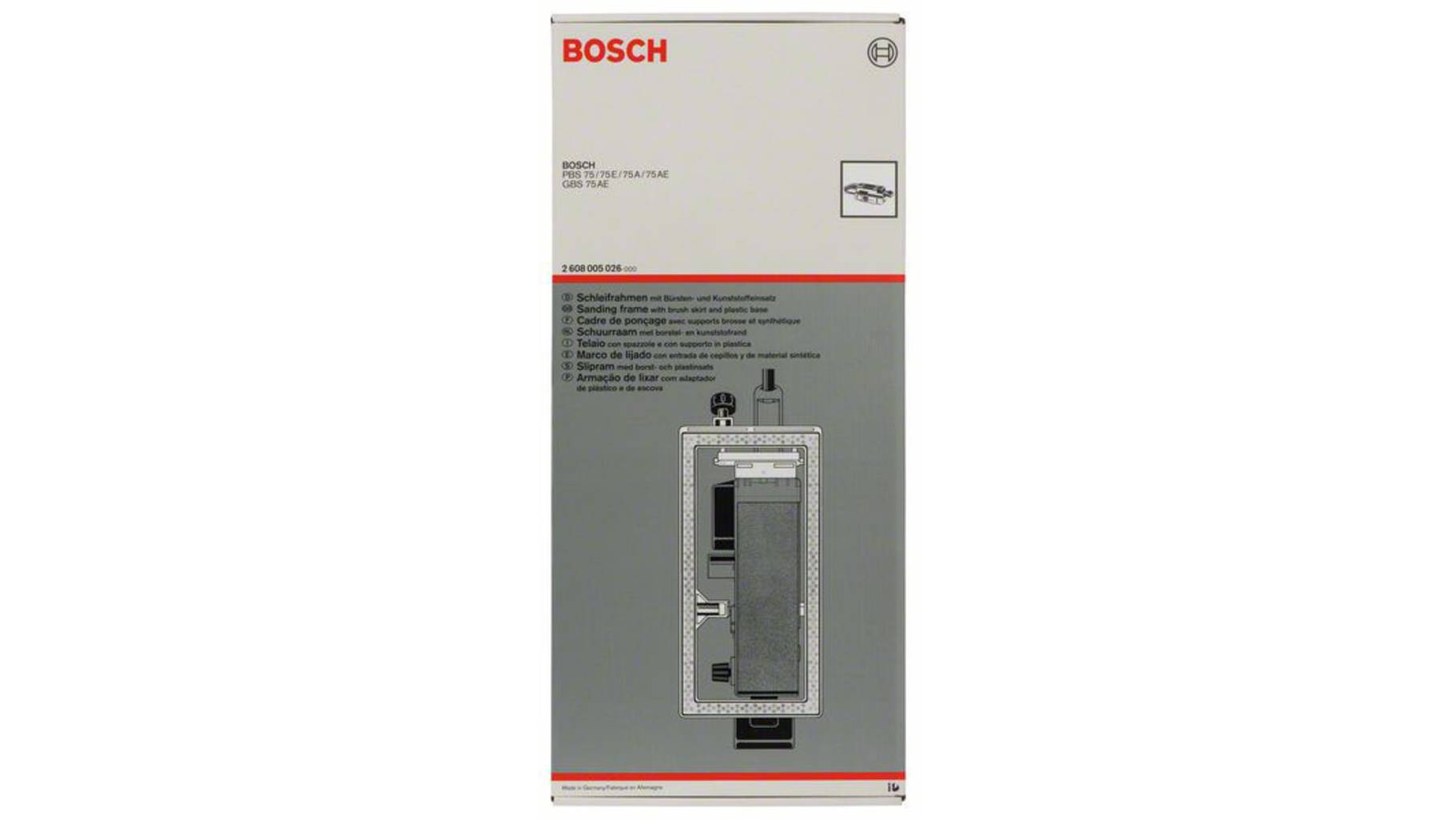 Bosch Professional Zubehör Slijpraam - kopen bij Bosch Professional Zubehör Slijpraam - kopen bij
