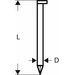Bosch Accessories 2608200009 Streifennägel SN34DK Produktabmessung, Länge 90 mm 2500 St. Bosch Accessories 2608200009 Streifennägel SN34DK Produktabmessung, Länge 90 mm 2500 St.