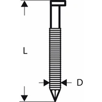 Bosch Accessories 2608200014 Streifennägel SN34DK Produktabmessung, Länge 50mm 3000St. Bosch Accessories 2608200014 Streifennägel SN34DK Produktabmessung, Länge 50mm 3000St.
