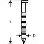 Bosch Accessories 2608200016 Streifennägel SN34DK Produktabmessung, Länge 75mm 3000St. Bosch Accessories 2608200016 Streifennägel SN34DK Produktabmessung, Länge 75mm 3000St.