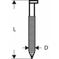 Bosch Accessories 2608200018 Streifennägel SN34DK Produktabmessung, Länge 90 mm 2500 St. Bosch Accessories 2608200018 Streifennägel SN34DK Produktabmessung, Länge 90 mm 2500 St.