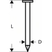 Bosch Accessories 2608200032 Rundkopf-Streifennägel SN21RK Produktabmessung, Länge 60 mm 4000 St. Bosch Accessories 2608200032 Rundkopf-Streifennägel SN21RK Produktabmessung, Länge 60 mm 4000 St.