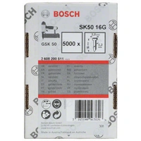 Bosch Accessories 2608200511 Senkkopf-Stift SK50 Produktabmessung, Länge 16 mm 5000 St. Bosch Accessories 2608200511 Senkkopf-Stift SK50 Produktabmessung, Länge 16 mm 5000 St.