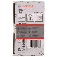 Bosch Accessories 2608200536 Senkkopf-Stift SK64 Produktabmessung, Länge 63mm 2000St. Bosch Accessories 2608200536 Senkkopf-Stift SK64 Produktabmessung, Länge 63mm 2000St.