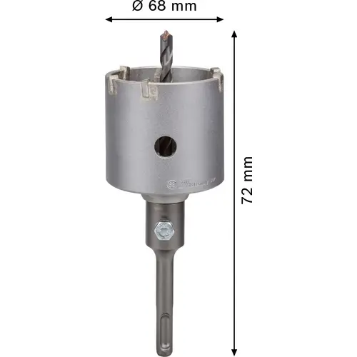 Bosch Accessories 2608550064 Hohlbohrkrone 3teilig 68 mm 1 Set Bosch Accessories 2608550064 Hohlbohrkrone 3teilig 68 mm 1 Set