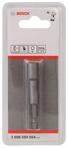 Bosch Accessories 2608550564 Steckschlüssel-Maschinenaufnahme 3/8 Zoll Antrieb 3/8" (10 mm) 65mm 1St.