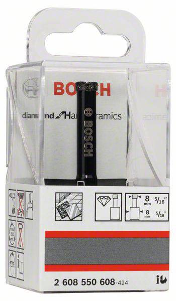 Bosch Accessories 2608550608 Nassbohrer 8mm diamantbestückt 1St.