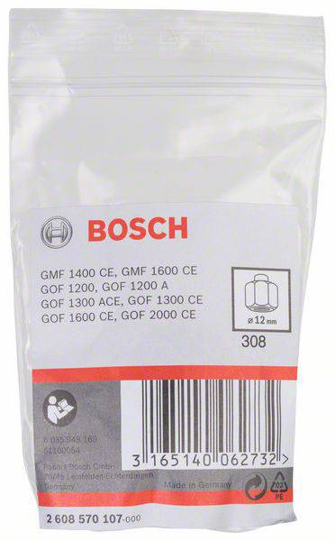 Bosch Accessories Spannzange, 12 mm, 24mm 2608570107 Durchmesser 12mm