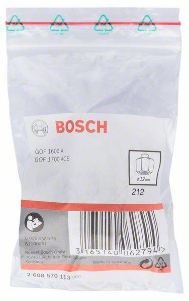 Bosch Accessories Spannzange, 12 mm, 27mm 2608570113 Durchmesser 12mm