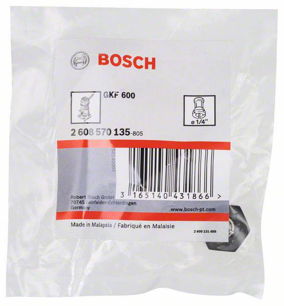 Spannzange 1/4 Zoll Bosch Accessories 2608570135