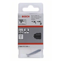 Bosch Accessories Schnellspannbohrfutter bis 10 mm, 1 bis 10 mm, 1/2 Zoll bis 20 2608572218 Bosch Accessories Schnellspannbohrfutter bis 10 mm, 1 bis 10 mm, 1/2 Zoll bis 20 2608572218