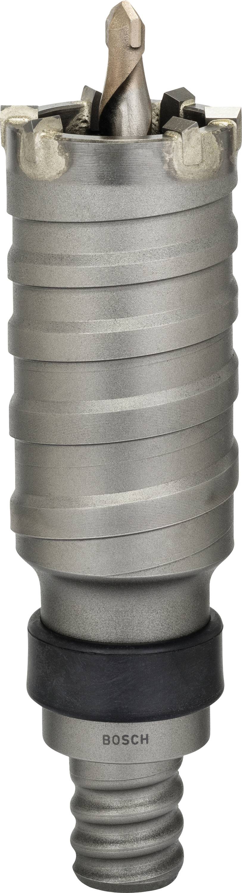 Metallbohrer mit zylindrischem Schaft und gezahnter Spitze, geeignet für Bohren in harte Materialien.