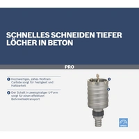 Bosch Accessories 2608580526 Hohlbohrkrone 2teilig 150mm 1St. Bosch Accessories 2608580526 Hohlbohrkrone 2teilig 150mm 1St.
