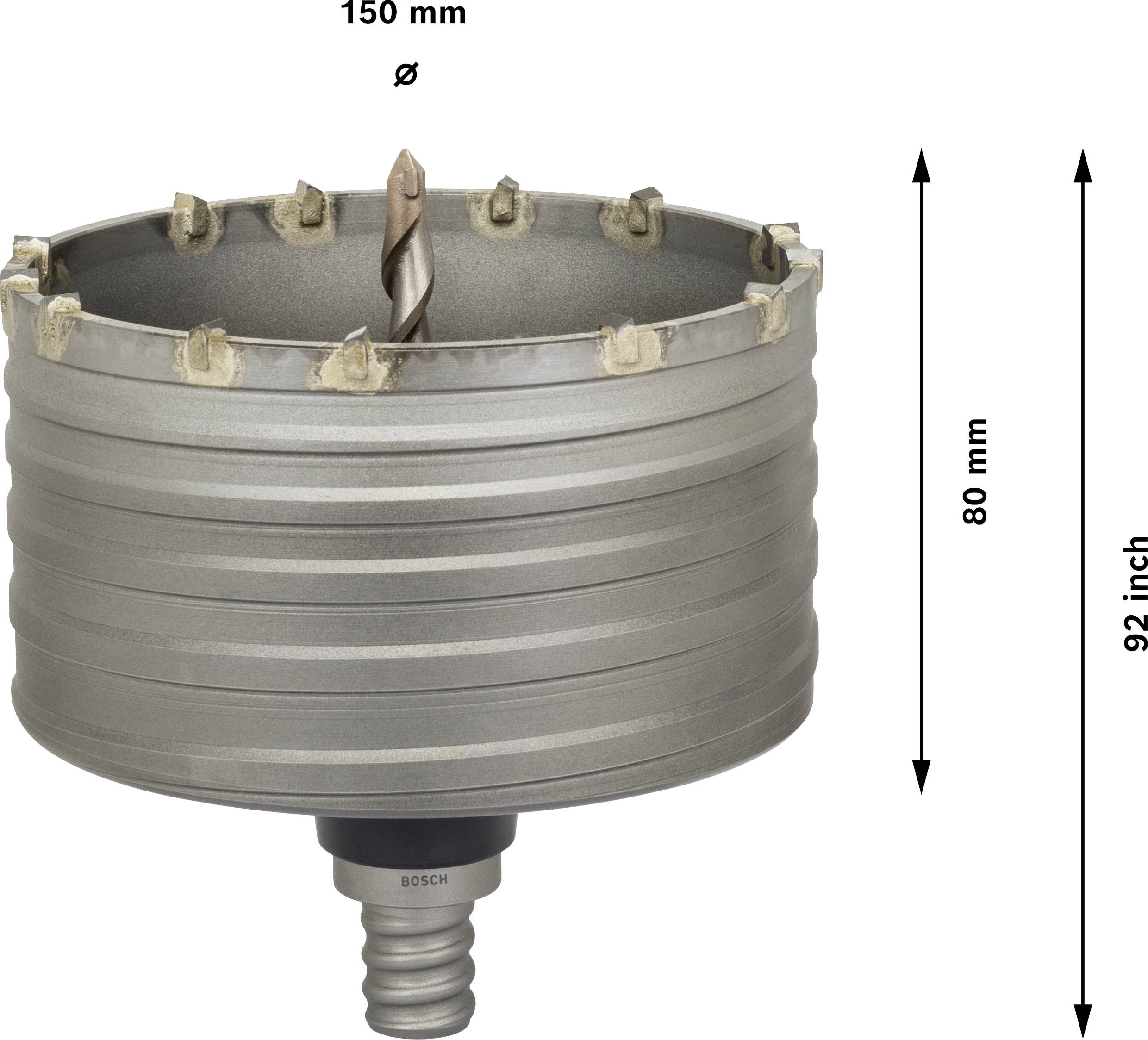 Bosch Accessories 2608580526 Hohlbohrkrone 2teilig 150mm 1St.