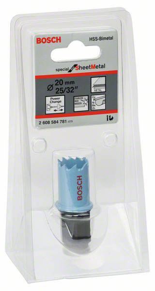 Bosch Accessories Sheet Metal 2608584781 Lochsäge 20 mm 1 St.