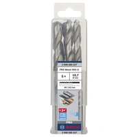 Bosch Accessories 2608585527 HSS Metall-Spiralbohrer 10.7mm Gesamtlänge 142mm geschliffen DIN 338 Zylinderschaft 5St. Bosch Accessories 2608585527 HSS Metall-Spiralbohrer 10.7mm Gesamtlänge 142mm geschliffen DIN 338 Zylinderschaft 5St.
