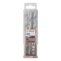 Bosch Accessories 2608585538 HSS Metall-Spiralbohrer 12.1mm Gesamtlänge 151mm geschliffen DIN 338 Zylinderschaft 5St. Bosch Accessories 2608585538 HSS Metall-Spiralbohrer 12.1mm Gesamtlänge 151mm geschliffen DIN 338 Zylinderschaft 5St.