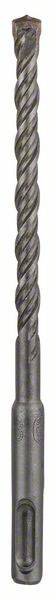 Ein Metallbohrer mit spiraliger Nut, geeignet für das Bohren in feste Materialien wie Beton oder Stein.