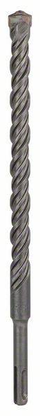 Ein SDS-Bohrer mit spiralförmigem Design für effizientes Bohren in Beton oder Mauerwerk. Geeignet für professionelle Bauarbeiten.