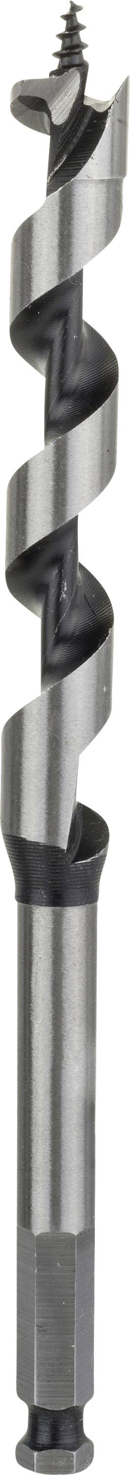 Metallbohrer mit spiralförmiger Klinge und scharfer Spitze, geeignet für präzises Bohren in harter Oberfläche.