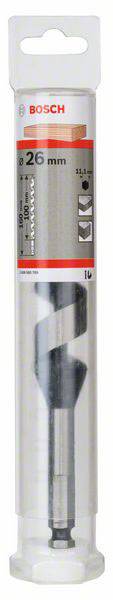 Bosch Accessories 2608585709 Schlangenbohrer 26mm Gesamtlänge 160mm Sechskantschaft 1St.