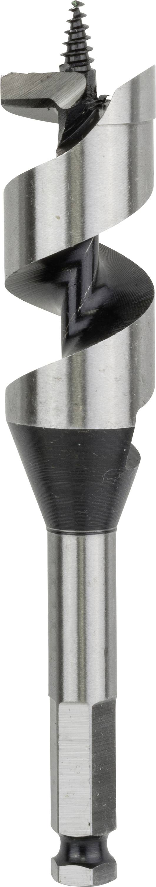Metallbohrer mit spiralförmiger Schneide, geeignet für präzises Bohren in Metallen.