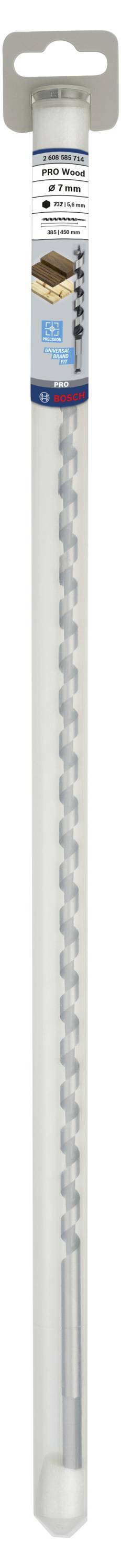 Bosch Accessories 2608585714 Schlangenbohrer 7mm Gesamtlänge 450mm Sechskantschaft 1St.