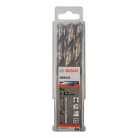 Bosch Accessories 2608585903 HSS Metall-Spiralbohrer 12mm Gesamtlänge 151mm Cobalt DIN 338 Zylinderschaft 5St. Bosch Accessories 2608585903 HSS Metall-Spiralbohrer 12mm Gesamtlänge 151mm Cobalt DIN 338 Zylinderschaft 5St.