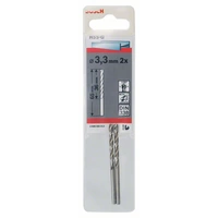Bosch Accessories 2608585913 HSS Metall-Spiralbohrer 3.3mm Gesamtlänge 65mm geschliffen DIN 338 Zylinderschaft 2St. Bosch Accessories 2608585913 HSS Metall-Spiralbohrer 3.3mm Gesamtlänge 65mm geschliffen DIN 338 Zylinderschaft 2St.