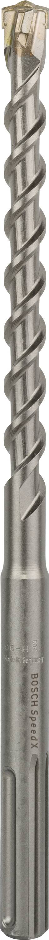 Ein silberfarbener Metallbohrer mit spiralförmiger Spitze, geeignet für industrielle Anwendungen.