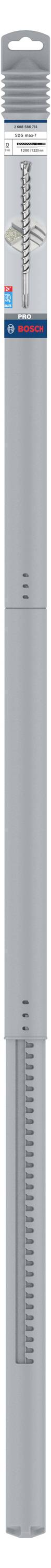 Bosch Accessories SDS-max-7 2608586774 Hartmetall Hammerbohrer 22 mm Gesamtlänge 1320 mm SDS-Max 1 St.