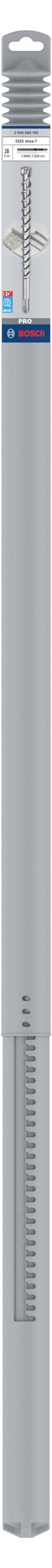 Bosch Accessories SDS-max-7 2608586788 Hartmetall Hammerbohrer 28mm Gesamtlänge 1320mm SDS-Max 1St.