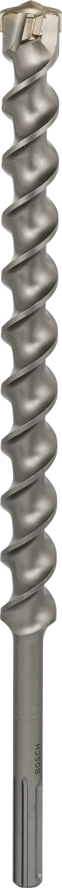 Bohraufsatz mit spiraliger Struktur und SDS-Aufnahme, geeignet für den Einsatz in Bohrmaschinen für Betonarbeiten.