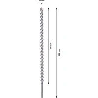 Bosch Accessories SDS-max-7 2608586798 Hartmetall Hammerbohrer 35mm Gesamtlänge 920mm SDS-Max 1St. Bosch Accessories SDS-max-7 2608586798 Hartmetall Hammerbohrer 35mm Gesamtlänge 920mm SDS-Max 1St.