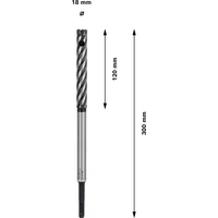 Bosch Accessories 2608586995 Hammerbohrer 18mm Gesamtlänge 300mm SDS-Plus 1St. Bosch Accessories 2608586995 Hammerbohrer 18mm Gesamtlänge 300mm SDS-Plus 1St.