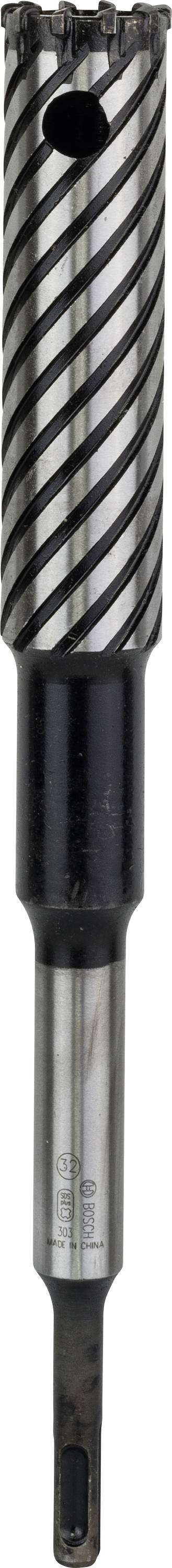 Metallbohrer mit spiralverzahntem Zylinderkopf und glattem Schaft, geeignet für präzises Bohren in harten Materialien.