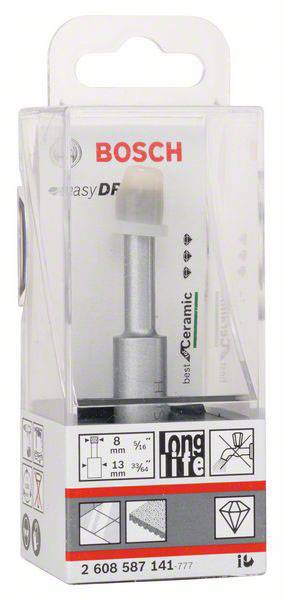 Bosch Accessories Easydry 2608587141 Diamant-Trockenbohrer 8 mm diamantbestückt 1 St.