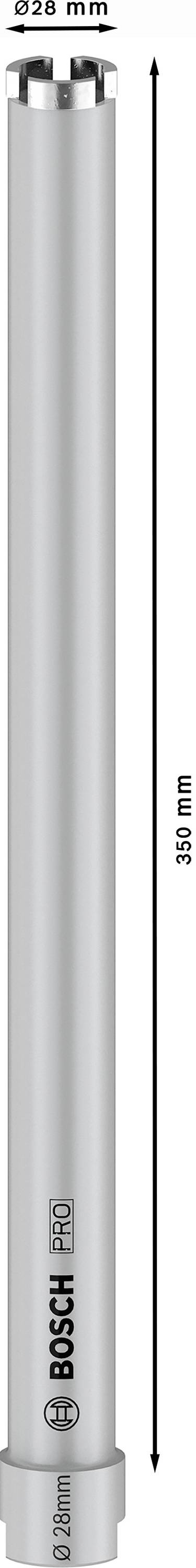 'ROTHENBERGER'  Beschreibung eines Metallrohres, 528 mm hoch, 160 mm Durchmesser, mit Markenlogo, Darstellung zeigt Abmessungen.