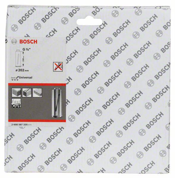 Bosch Accessories 2608587335 Trockenbohrkrone 202mm diamantbestückt 1St.