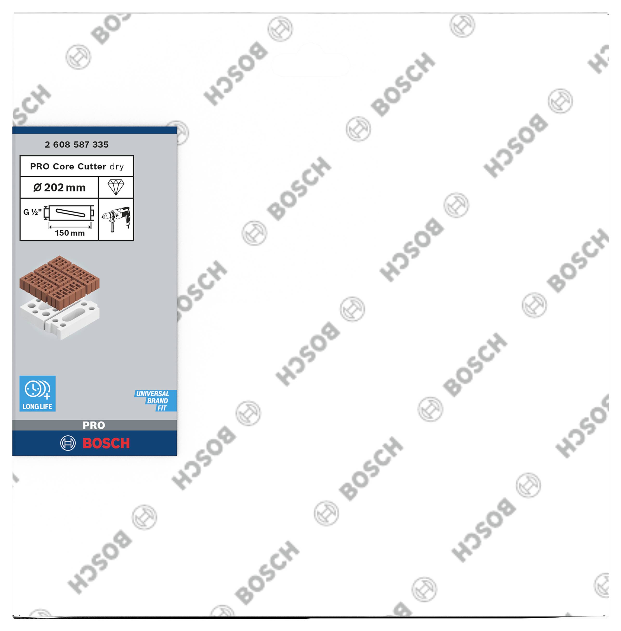 Bosch Accessories 2608587335 Trockenbohrkrone 202mm diamantbestückt 1St.