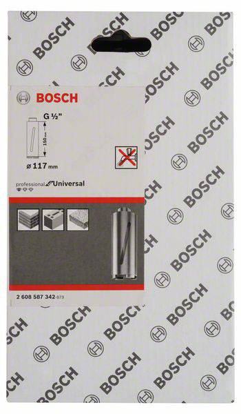 Bosch Accessories 2608587342 Trockenbohrkrone 117 mm diamantbestückt 1 St.
