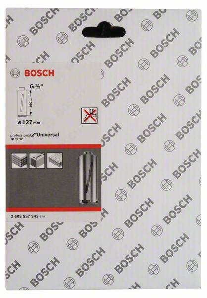 Bosch Accessories 2608587343 Trockenbohrkrone 127 mm diamantbestückt 1 St.